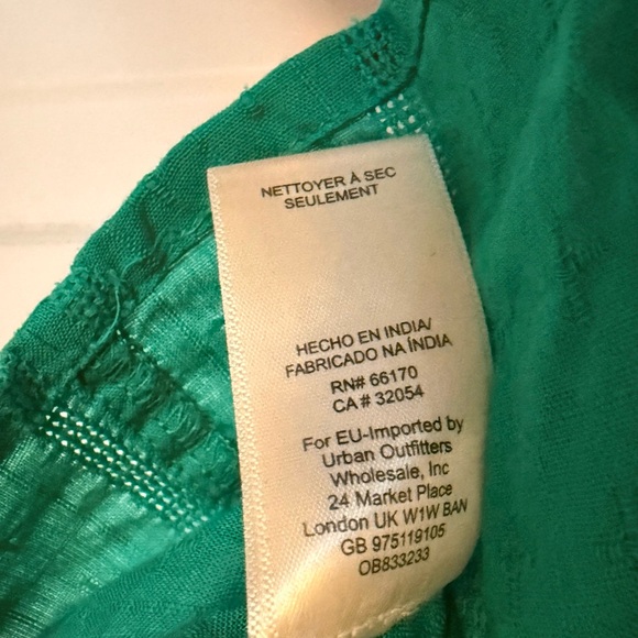 Maeve Teal Floral Embroidered Blouse - Picture 6 of 9